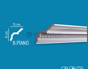 Büyük Piano Desenli Stropiyer